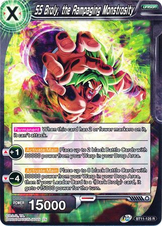 SS Broly, the Rampaging Monstrosity [BT11-125] | Pegasus Games WI