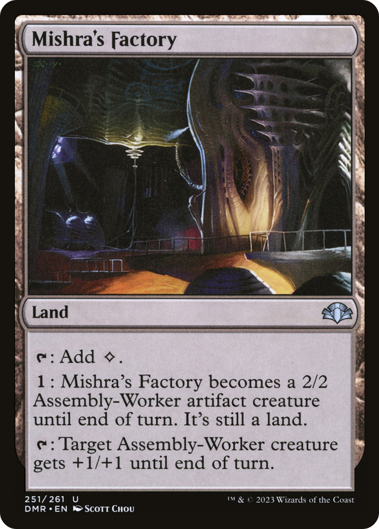 Mishra's Factory [Dominaria Remastered] | Pegasus Games WI