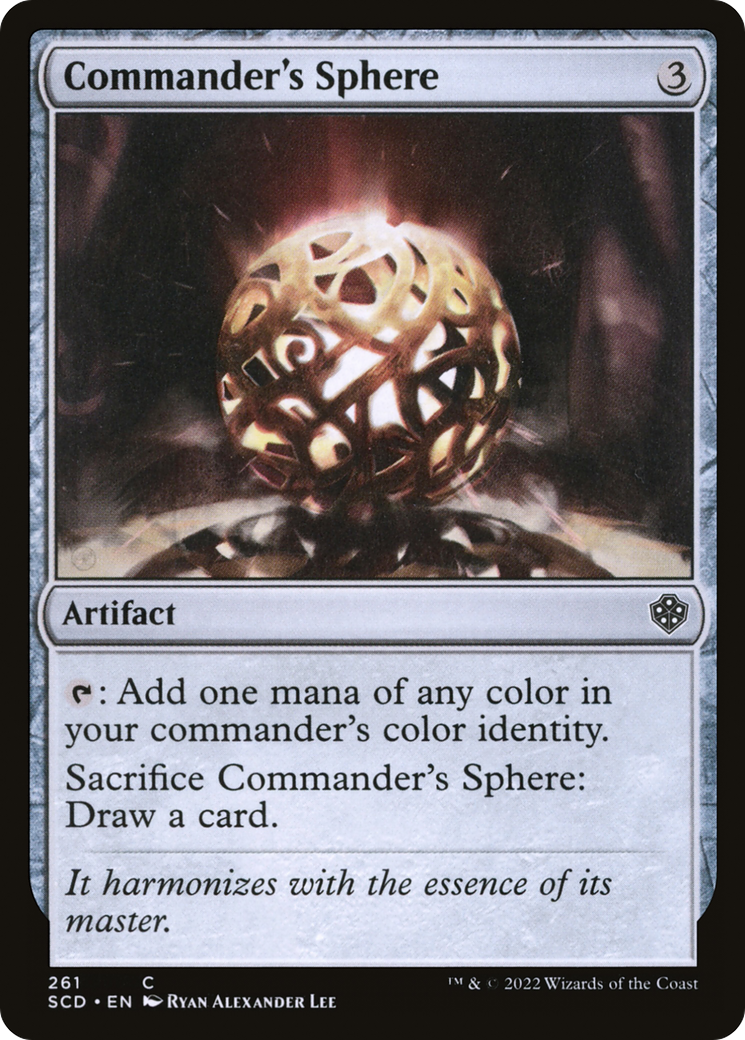Commander's Sphere [Starter Commander Decks] | Pegasus Games WI