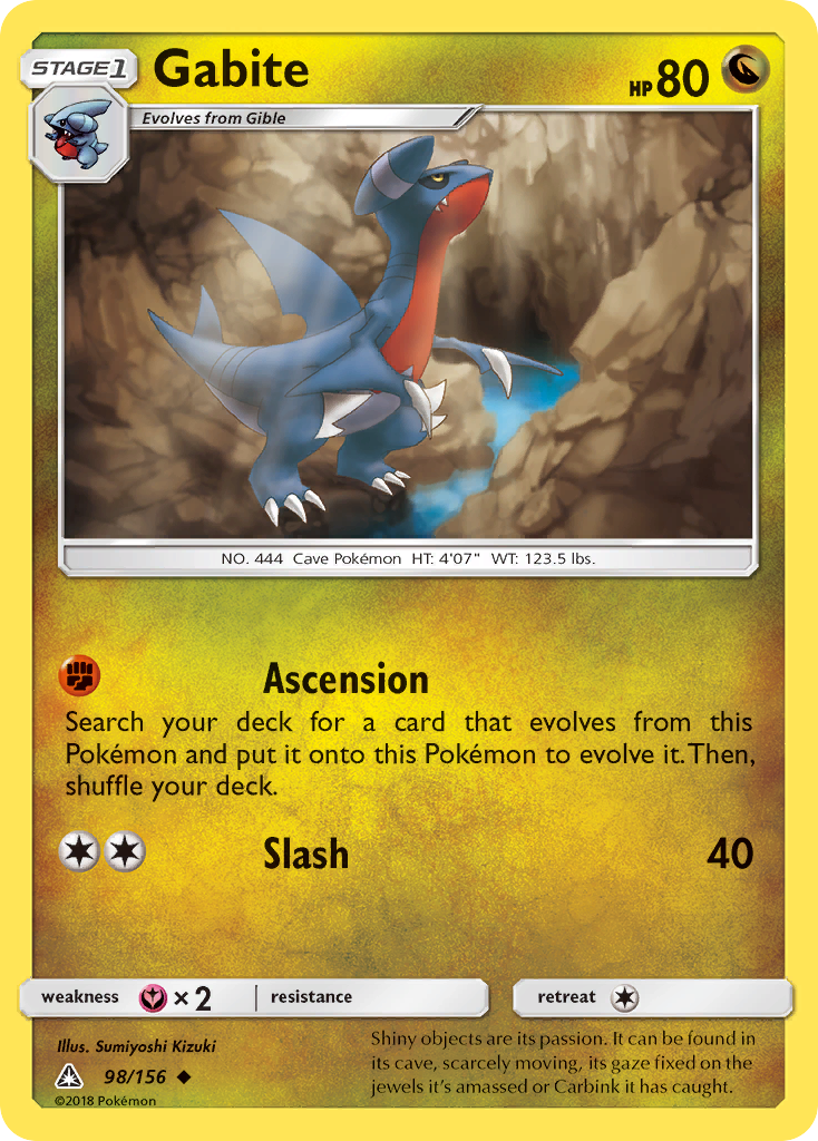 Gabite (98/156) [Sun & Moon: Ultra Prism] | Pegasus Games WI