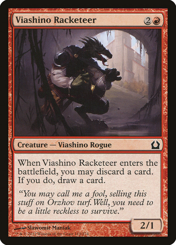 Viashino Racketeer [Return to Ravnica] | Pegasus Games WI