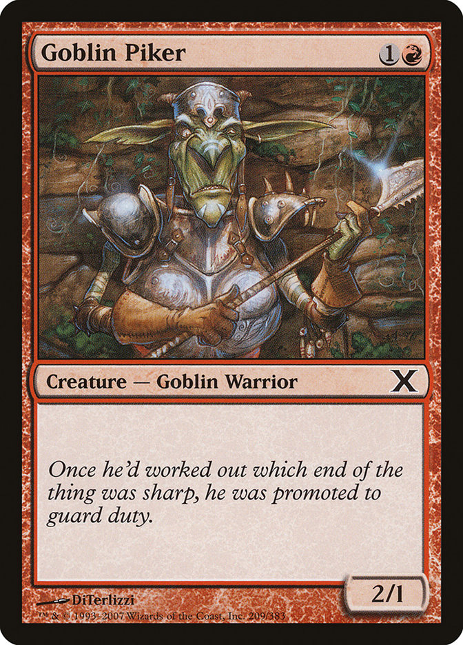 Goblin Piker [Tenth Edition] | Pegasus Games WI