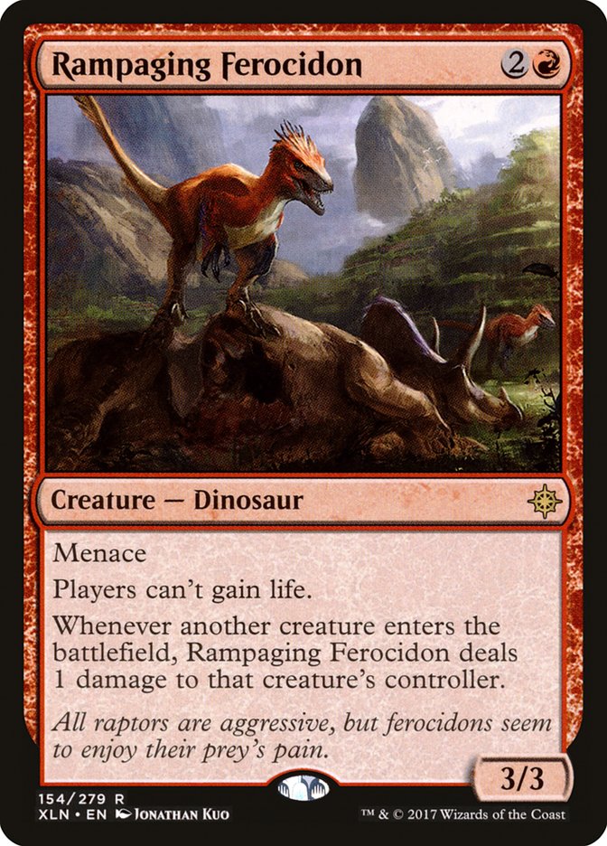 Rampaging Ferocidon [Ixalan] | Pegasus Games WI