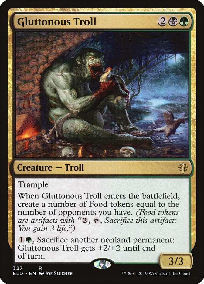 Gluttonous Troll [Throne of Eldraine] | Pegasus Games WI