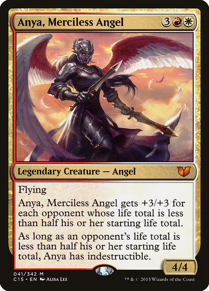 Anya, Merciless Angel [Commander 2015] | Pegasus Games WI