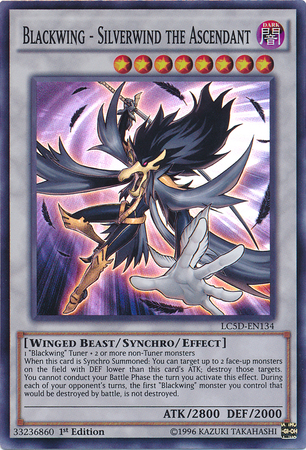 Blackwing - Silverwind the Ascendant [LC5D-EN134] Super Rare | Pegasus Games WI