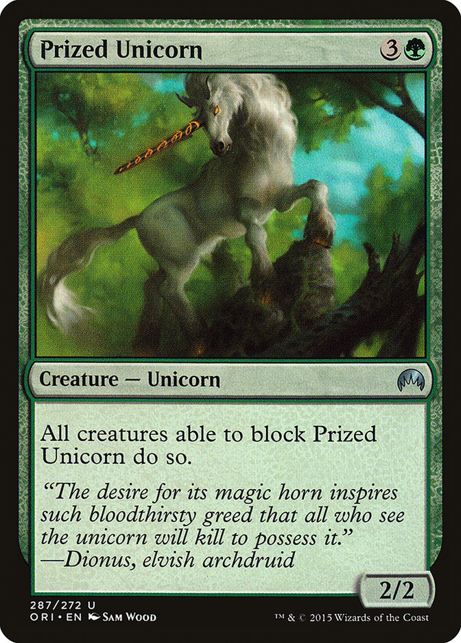 Prized Unicorn [Magic Origins] | Pegasus Games WI