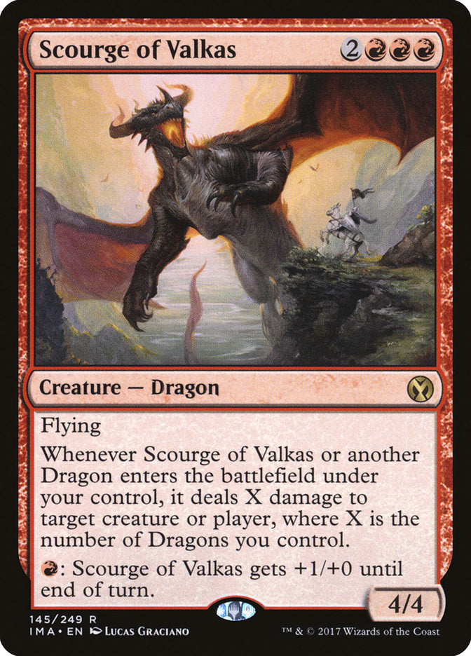 Scourge of Valkas [Iconic Masters] | Pegasus Games WI