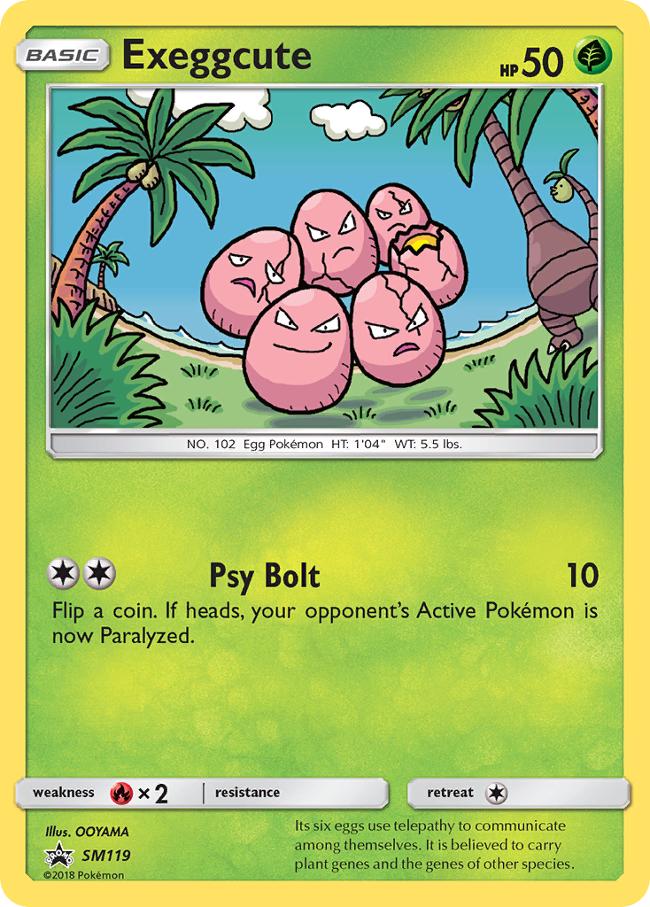 Exeggcute (SM119) [Sun & Moon: Black Star Promos] | Pegasus Games WI