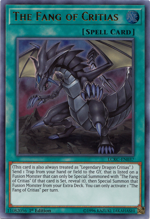 The Fang of Critias [LCKC-EN037] Ultra Rare | Pegasus Games WI