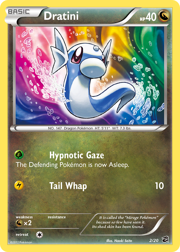 Dratini (2/20) [Black & White: Dragon Vault] | Pegasus Games WI