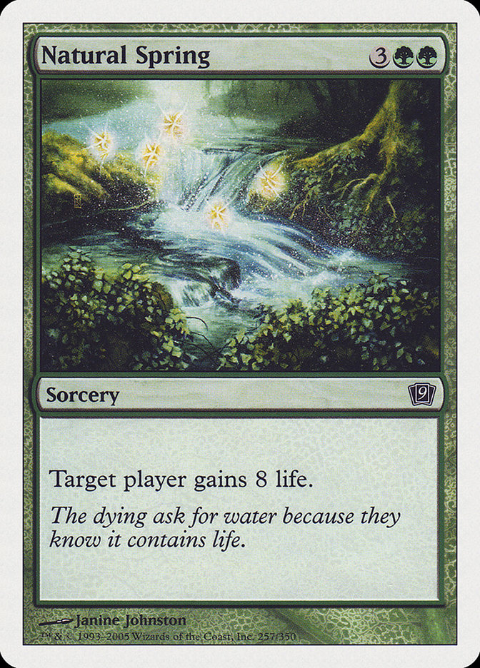 Natural Spring [Ninth Edition] | Pegasus Games WI