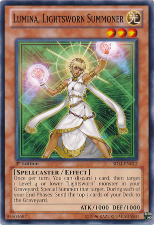 Lumina, Lightsworn Summoner [SDLI-EN012] Common | Pegasus Games WI
