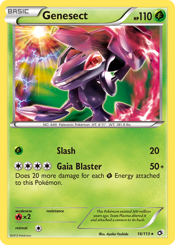 Genesect (16/113) [Black & White: Legendary Treasures] | Pegasus Games WI