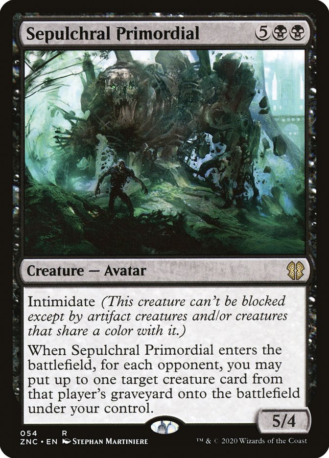 Sepulchral Primordial [Zendikar Rising Commander] | Pegasus Games WI