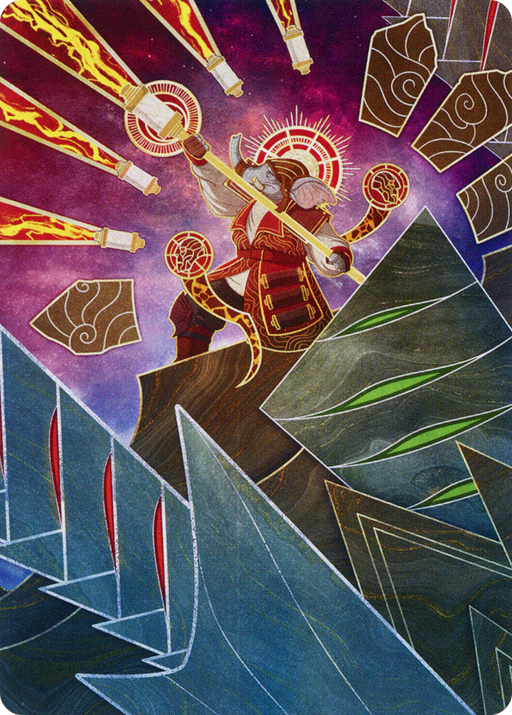 Quintorius, Loremaster Art Card (63) [March of the Machine Art Series] | Pegasus Games WI