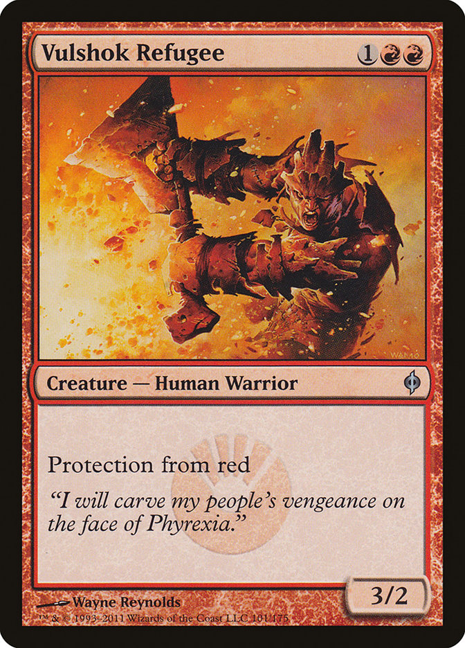 Vulshok Refugee [New Phyrexia] | Pegasus Games WI