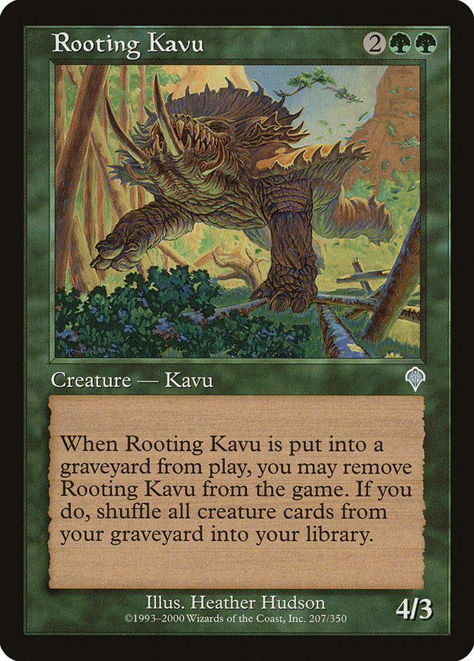 Rooting Kavu [Invasion] | Pegasus Games WI