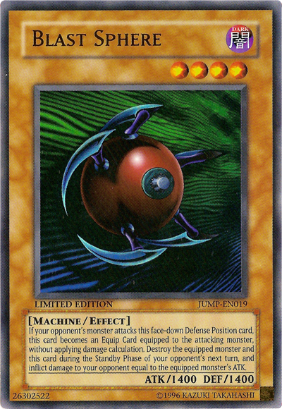 Blast Sphere [JUMP-EN019] Ultra Rare | Pegasus Games WI