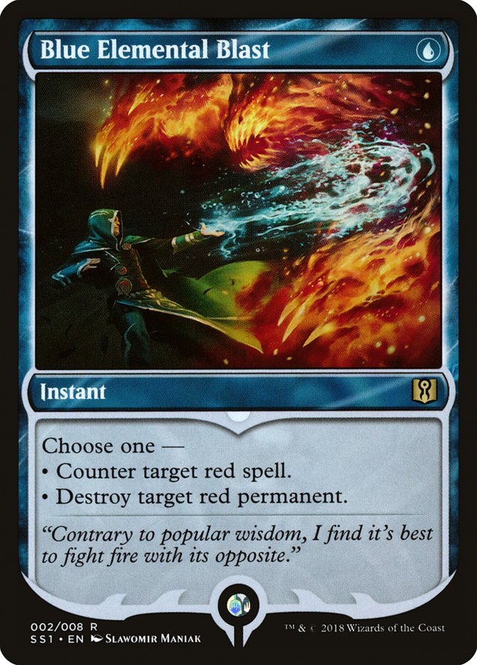 Blue Elemental Blast [Signature Spellbook: Jace] | Pegasus Games WI