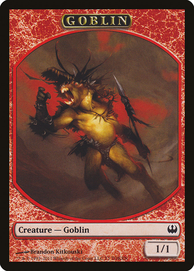 Goblin Token [Duel Decks: Knights vs. Dragons Tokens] | Pegasus Games WI