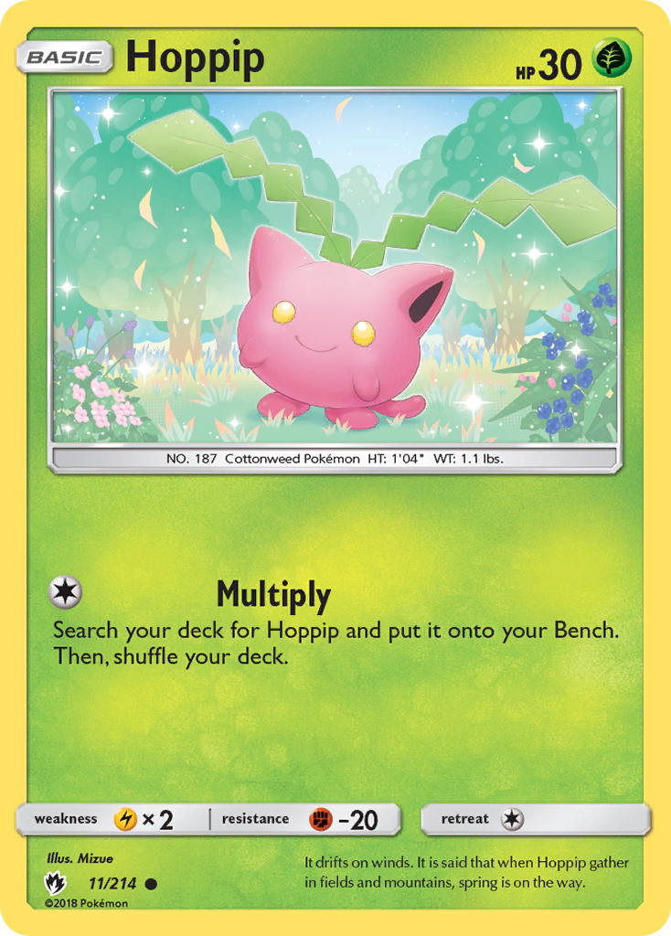 Hoppip (11/214) [Sun & Moon: Lost Thunder] | Pegasus Games WI