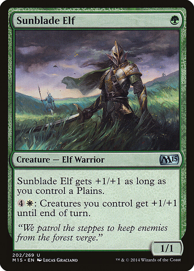 Sunblade Elf [Magic 2015] | Pegasus Games WI