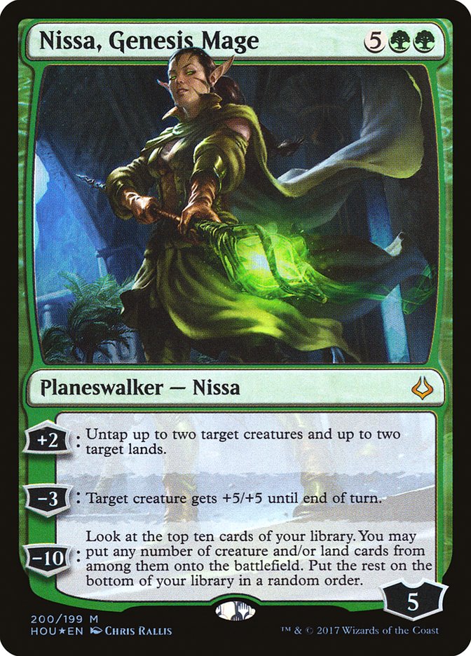 Nissa, Genesis Mage [Hour of Devastation] | Pegasus Games WI