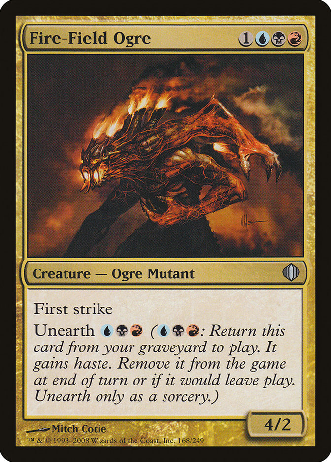 Fire-Field Ogre [Shards of Alara] | Pegasus Games WI