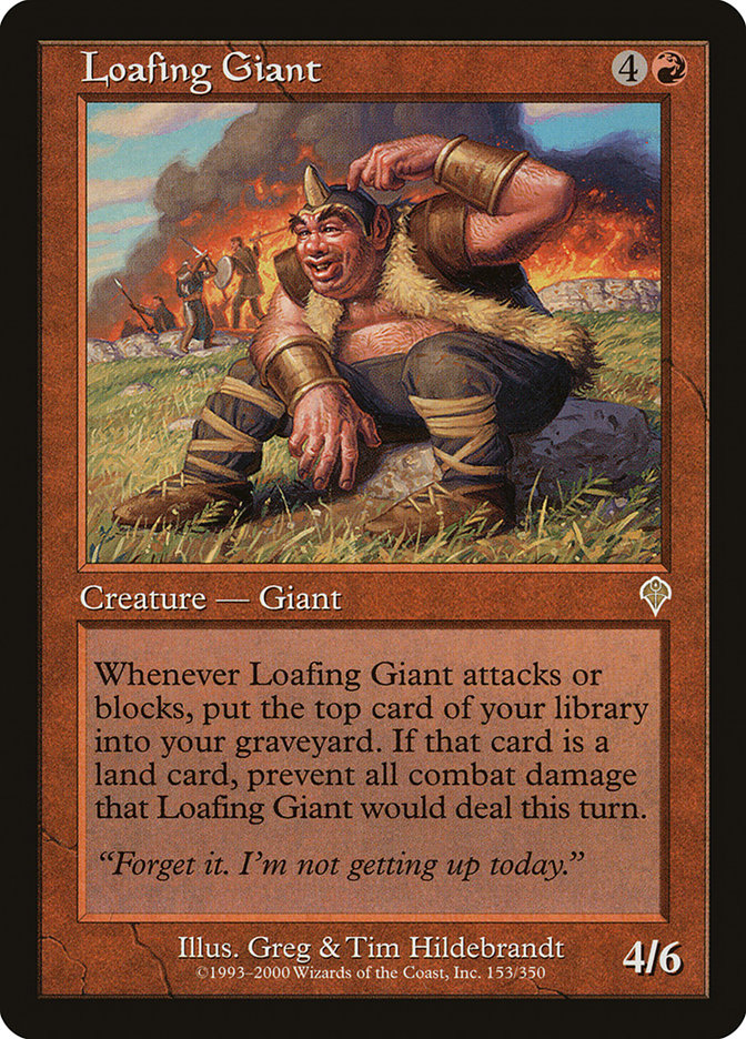 Loafing Giant [Invasion] | Pegasus Games WI