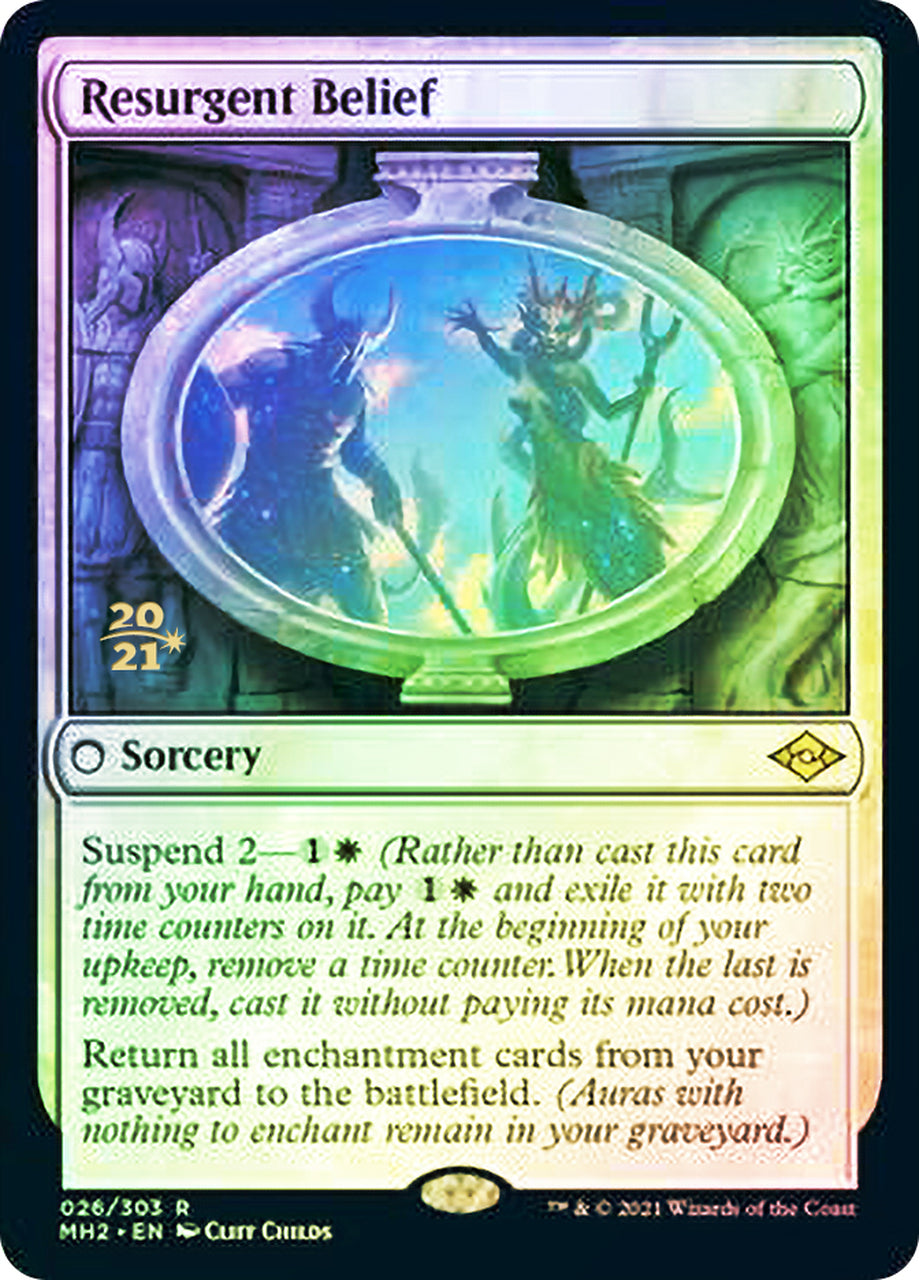 Resurgent Belief [Modern Horizons 2 Prerelease Promos] | Pegasus Games WI