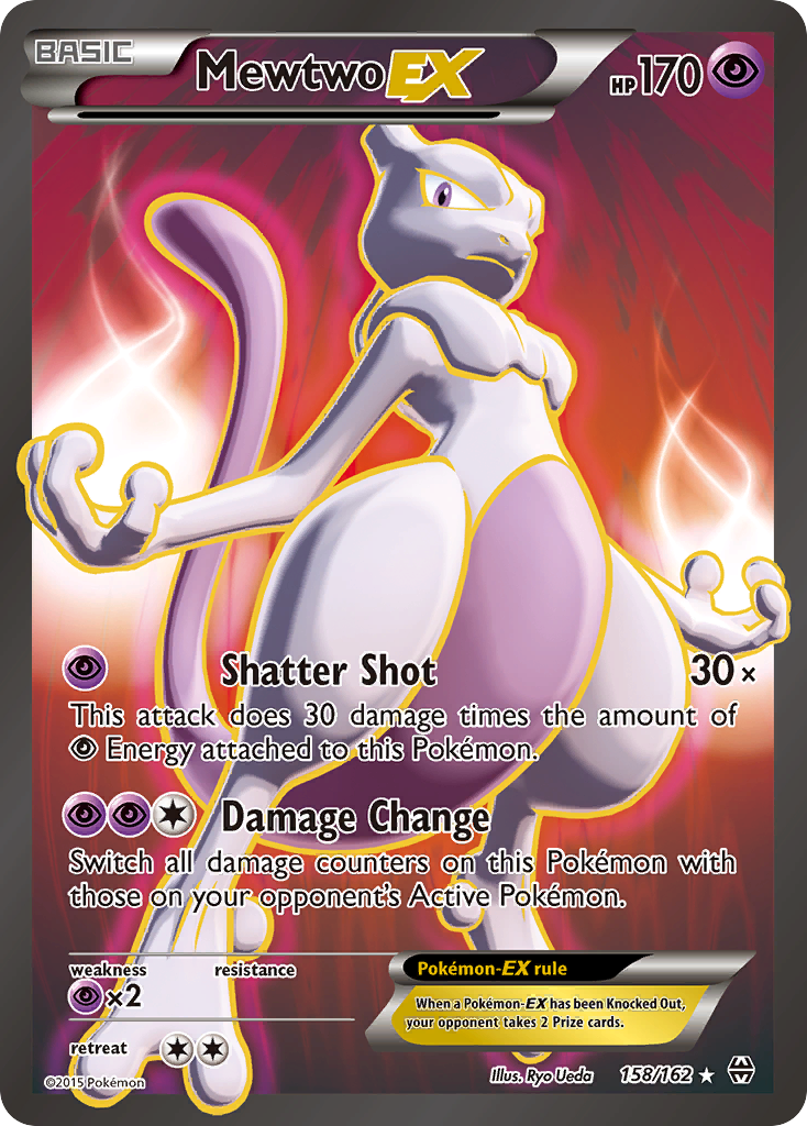 Mewtwo EX (158/162) [XY: BREAKthrough] | Pegasus Games WI