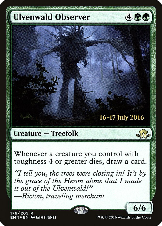 Ulvenwald Observer [Eldritch Moon Prerelease Promos] | Pegasus Games WI