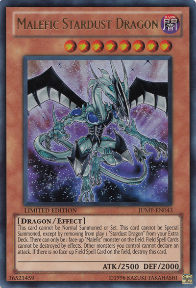 Malefic Stardust Dragon [JUMP-EN043] Ultra Rare | Pegasus Games WI