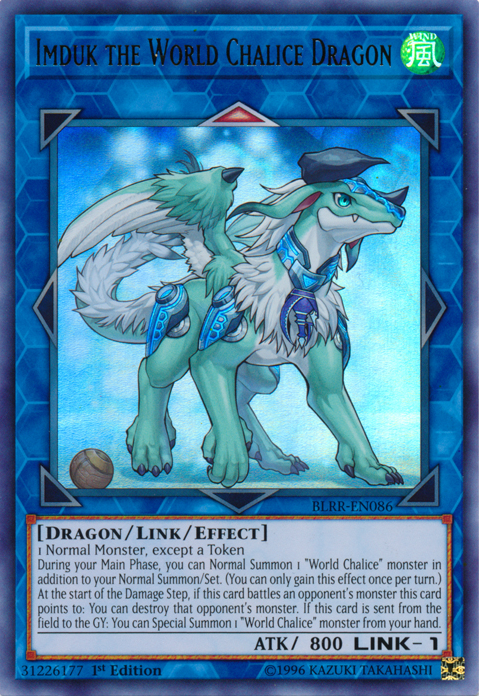 Imduk the World Chalice Dragon [BLRR-EN086] Ultra Rare | Pegasus Games WI