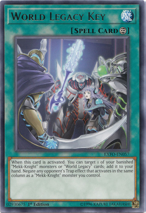 World Legacy Key [EXFO-EN057] Rare | Pegasus Games WI