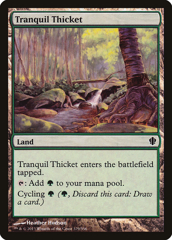 Tranquil Thicket [Commander 2013] | Pegasus Games WI