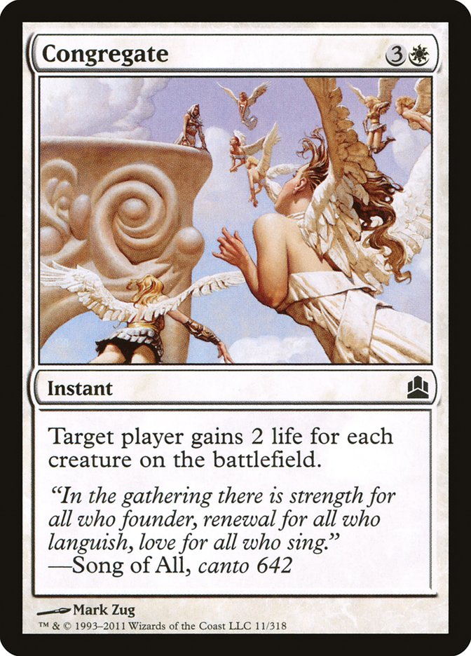 Congregate [Commander 2011] | Pegasus Games WI