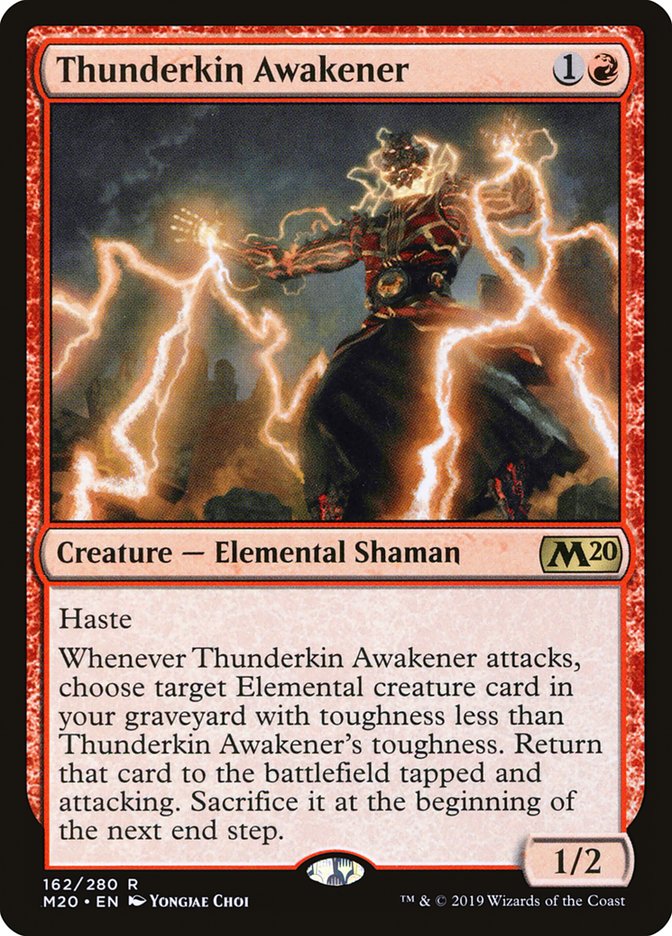 Thunderkin Awakener [Core Set 2020] | Pegasus Games WI