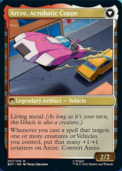 Arcee, Sharpshooter // Arcee, Acrobatic Coupe [Transformers] | Pegasus Games WI