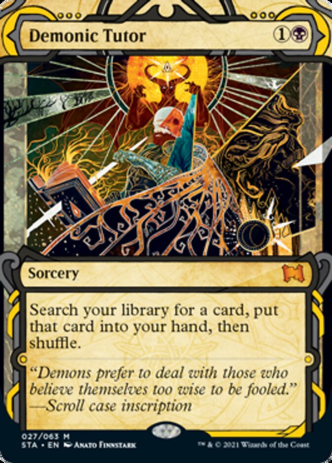 Demonic Tutor [Strixhaven: School of Mages Mystical Archive] | Pegasus Games WI