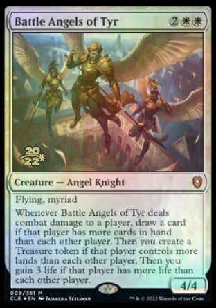 Battle Angels of Tyr [Commander Legends: Battle for Baldur's Gate Prerelease Promos] | Pegasus Games WI