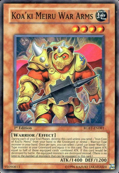 Koa'ki Meiru War Arms [RGBT-EN081] Super Rare | Pegasus Games WI