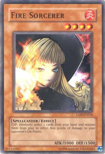 Fire Sorcerer [LON-EN036] Common | Pegasus Games WI