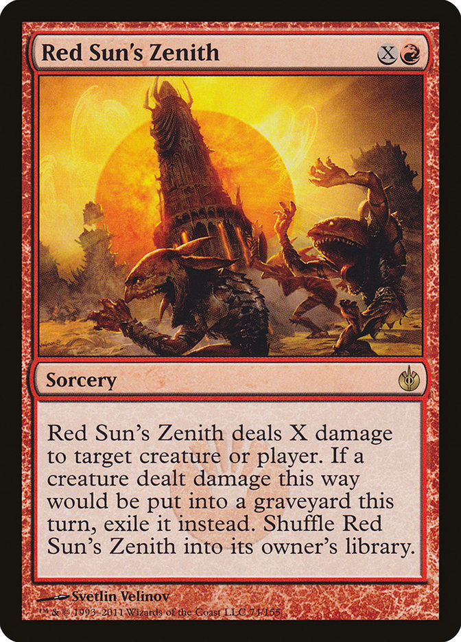 Red Sun's Zenith [Mirrodin Besieged] | Pegasus Games WI