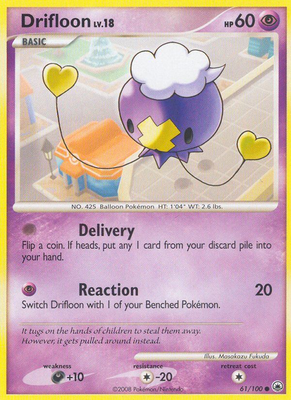 Drifloon (61/100) [Diamond & Pearl: Majestic Dawn] | Pegasus Games WI