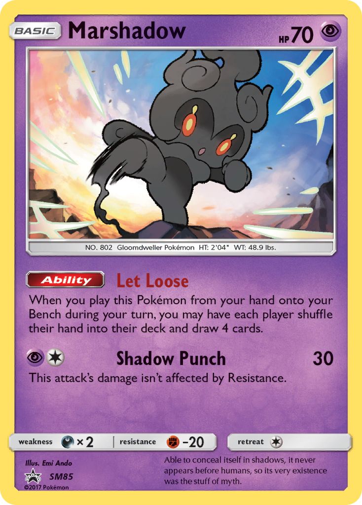 Marshadow (SM85) [Sun & Moon: Black Star Promos] | Pegasus Games WI