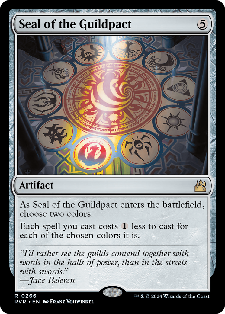 Seal of the Guildpact [Ravnica Remastered] | Pegasus Games WI