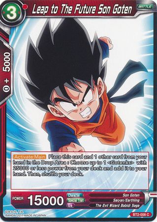 Leap to The Future Son Goten [BT2-008] | Pegasus Games WI