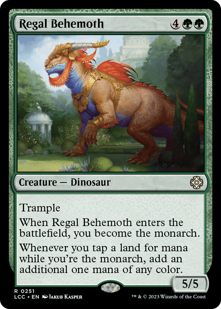 Regal Behemoth [The Lost Caverns of Ixalan Commander] | Pegasus Games WI